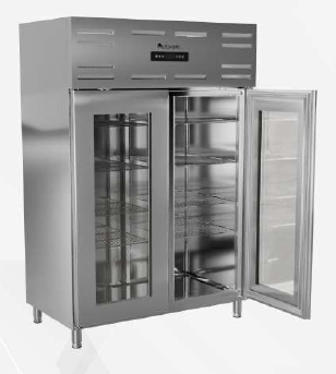 MB-1400CHG || 2 GLASS DOOR REACH-IN REFRIGERATOR